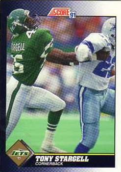 Tony Stargell New York Jets 1991 Score NFL #466